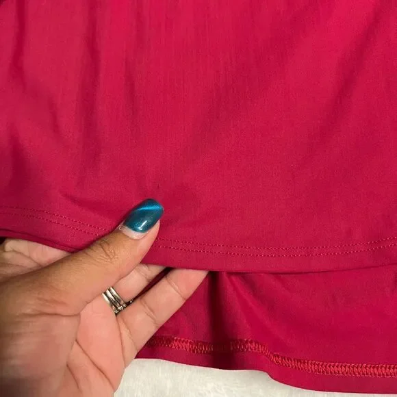 Lululemon Ruby Red Rejuvenate Racerback Dress 6 Women - Picture 10 of 10